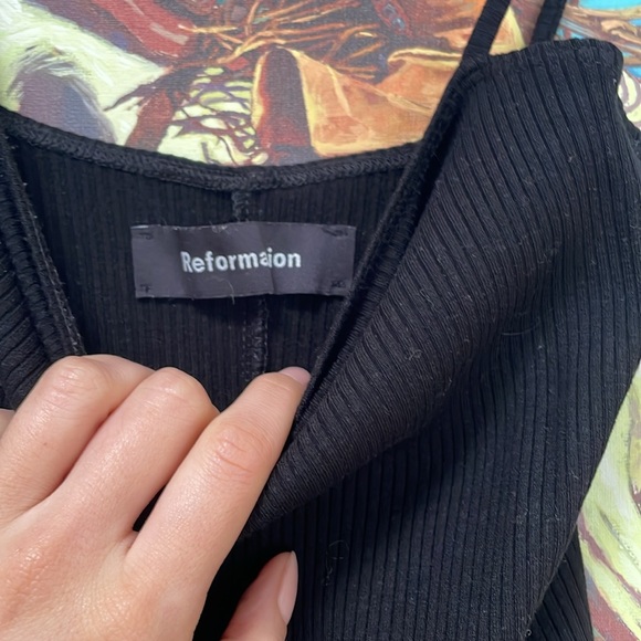 Reformation Ribbed Bodysuit - Picture 2 of 2